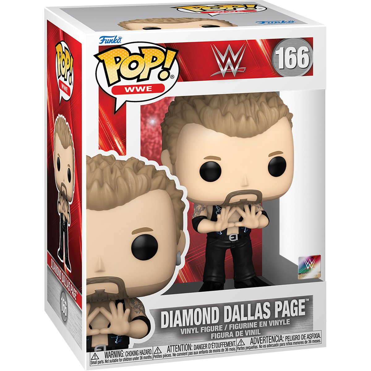 WWE Diamond Dallas Page Funko Pop! Vinyl Figure #166 - Image 2