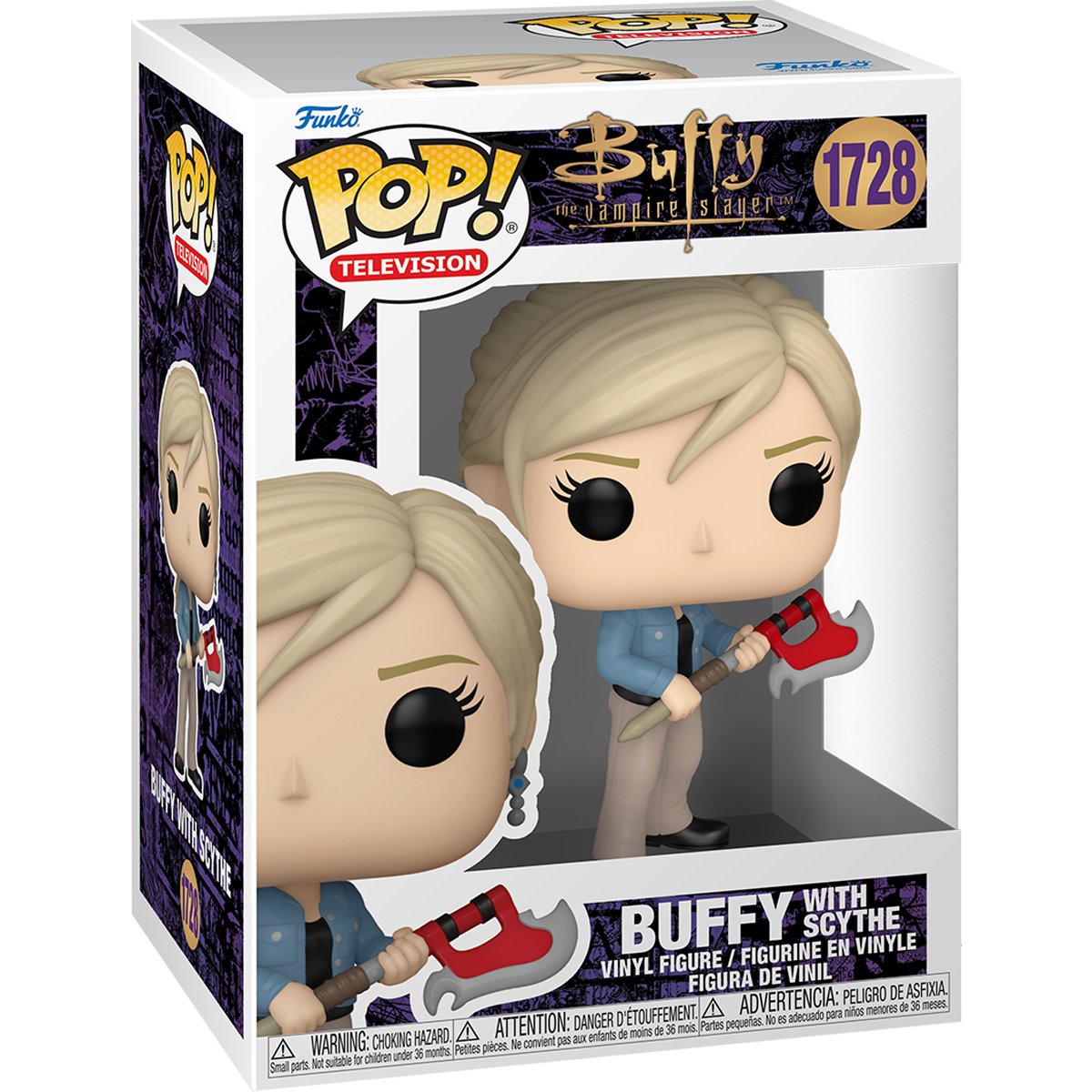 Buffy the Vampire Slayer Buffy with Scythe Funko Pop! Vinyl Figure #1728 - Image 2