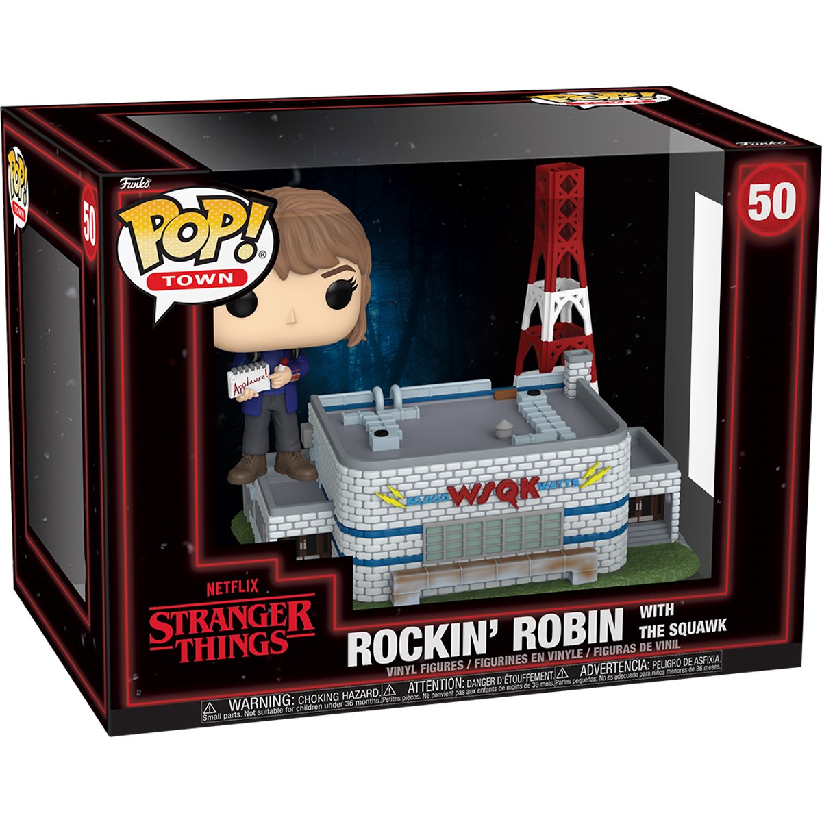 Stranger Things Season 5 Rockin' Robin with the Squawk Funko Pop! Town #50 - Image 2