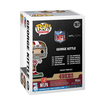 NFL 49ers George Kittle Funko Pop! Vinyl Figure #167 - Image 3