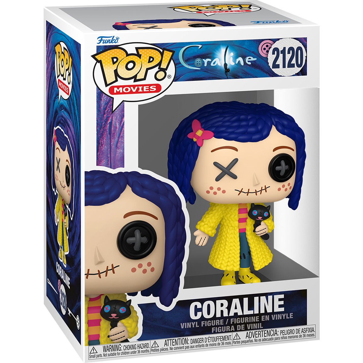 Coraline Patchwork Funko Pop! Vinyl Figure #2120 - Image 2