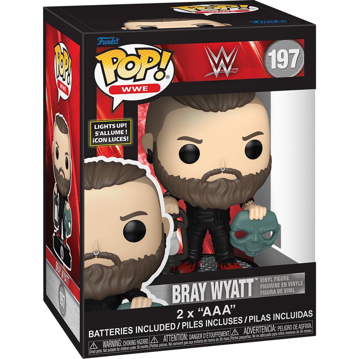 WWE Bray Wyatt SFX Light-Up Funko Pop! Vinyl Figure #197 - Image 4