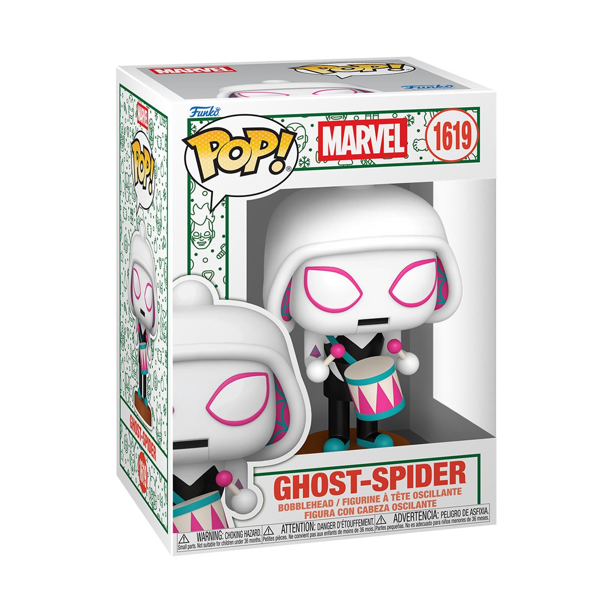 Marvel Ghost-Spider Holiday Nutcracker Funko Pop! Vinyl Figure #1619 - Image 3