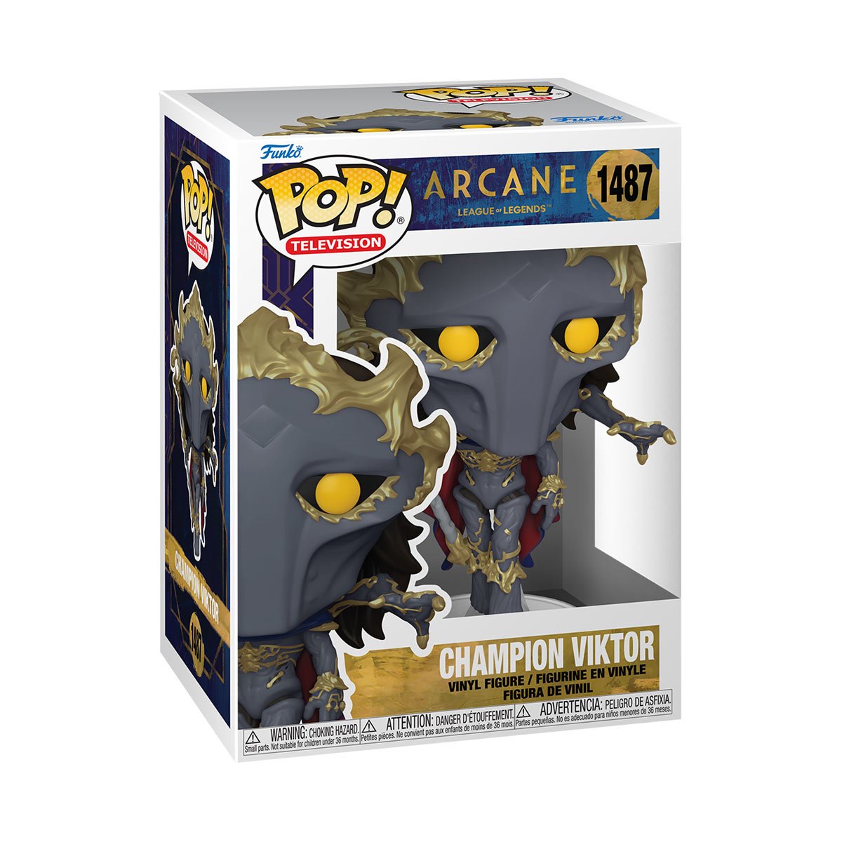 Arcane: League of Legends Champion Viktor Funko Pop! Vinyl Figure #1487 - Image 2