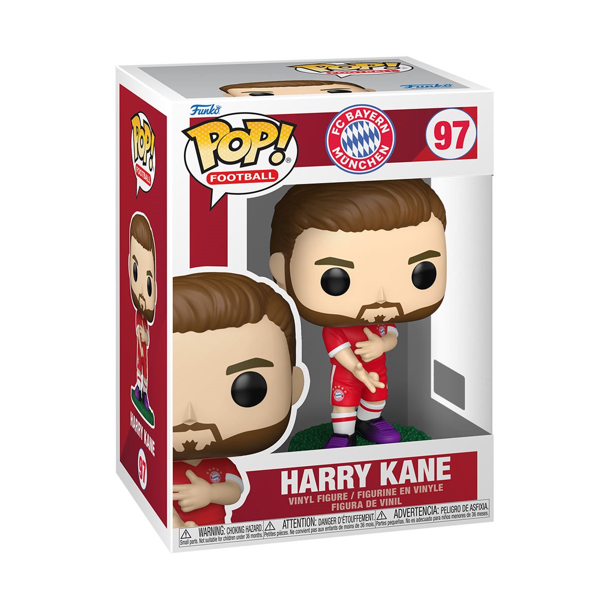 Football Bayern Munich FC 2026 Harry Kane Funko Pop! Vinyl Figure #97 - Image 2