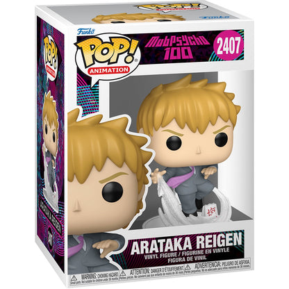 Mob Psycho 100 Arataka Reigen Funko Pop! Vinyl Figure #2407 - Image 2
