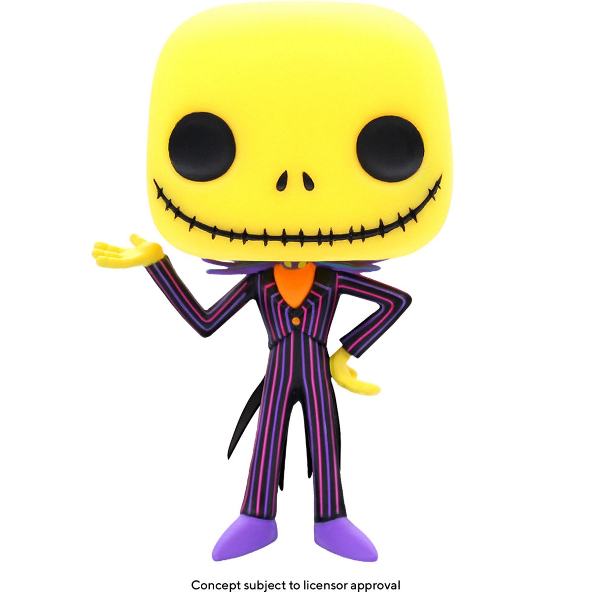 The Nightmare Before Christmas Jack Skellington Blacklight Funko Pop! Vinyl Figure #15 - Image 2