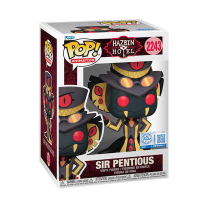Hazbin Hotel Sir Pentious Funko Pop! Vinyl Figure #2243 - Specialty - Image 3