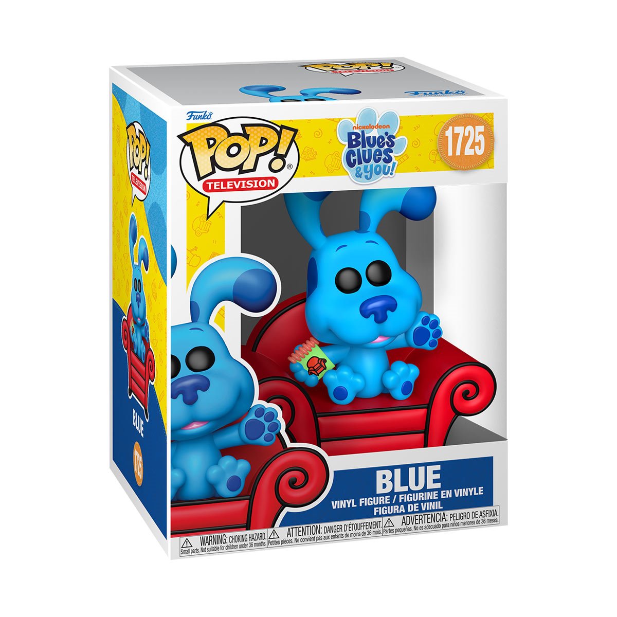 Blue's Clues & You! Blue with Couch Premium Funko Pop! Vinyl Figure #1725 - Image 2