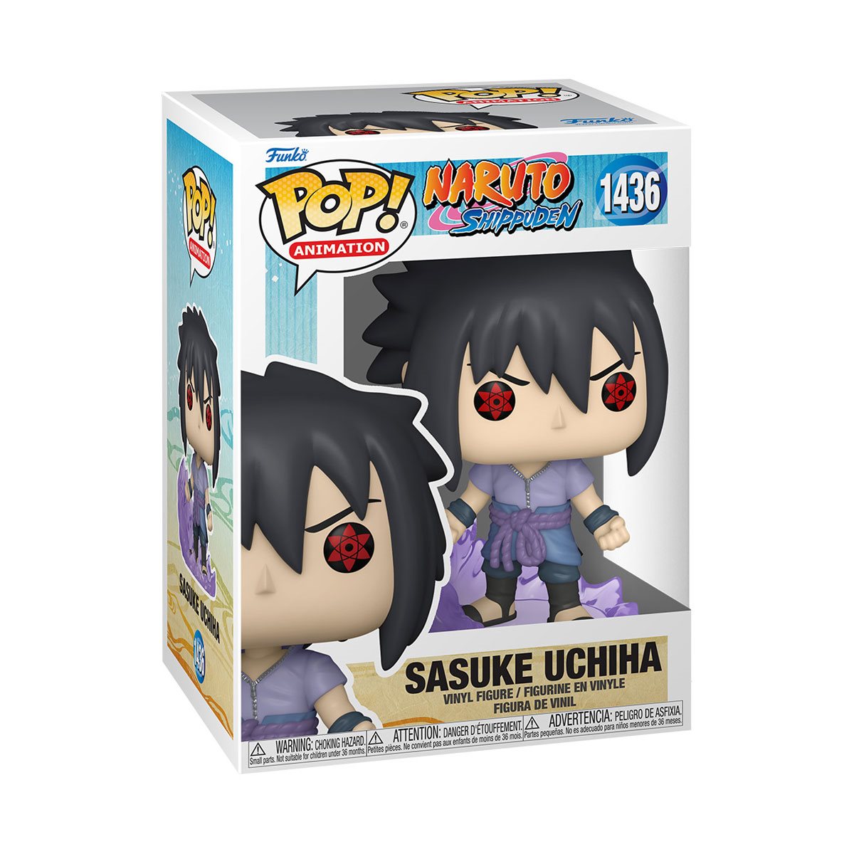Naruto: Shippuden Sasuke Uchiha (First Susano'o) Funko Pop! Vinyl Figure #1436 - Image 3