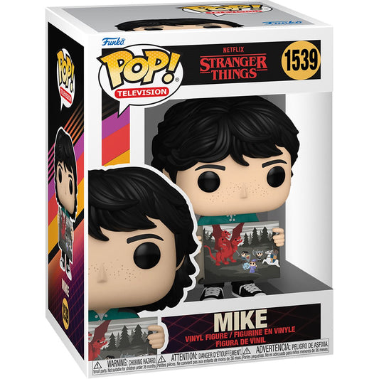 Stranger Things Season 4 Mike with Will's Painting Funko Pop! Vinyl Figure #1539 - Image 2