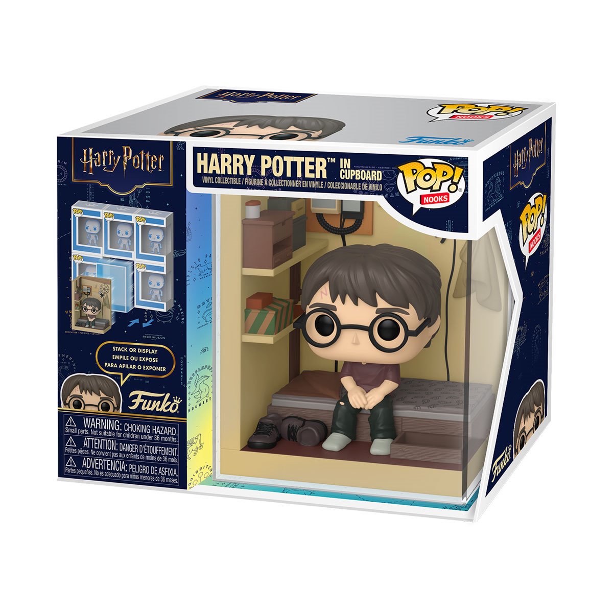 Harry Potter in Cupboard Funko Pop! Nook Figure - Image 2