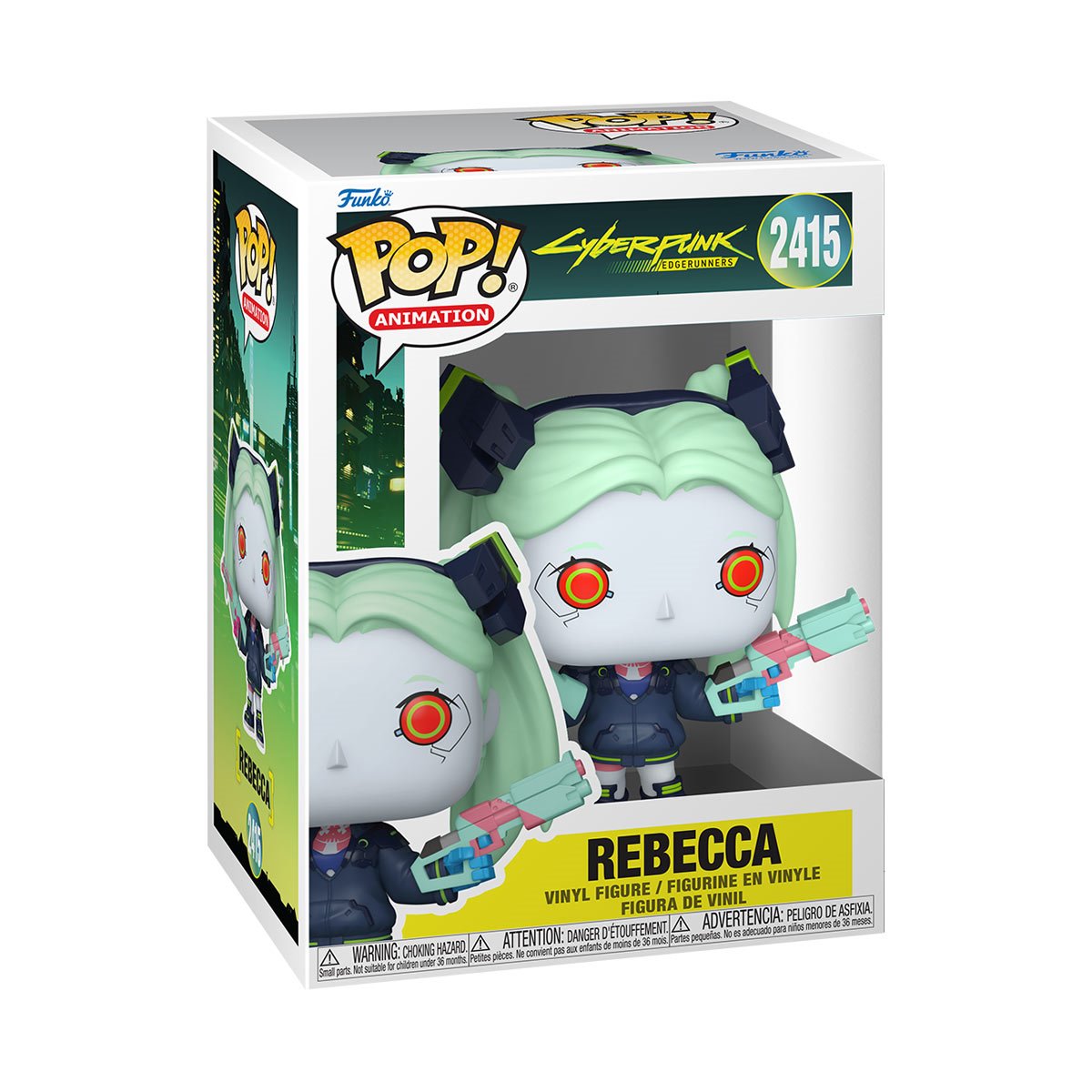 Cyberpunk Edgerunners Rebecca Funko Pop! Vinyl Figure #2415 - Image 2