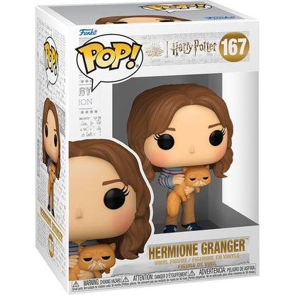 Harry Potter and the Prisoner of Azkaban Hermione Granger with Crookshanks Funko Pop! Vinyl Figure #167 and Buddy - Image 2