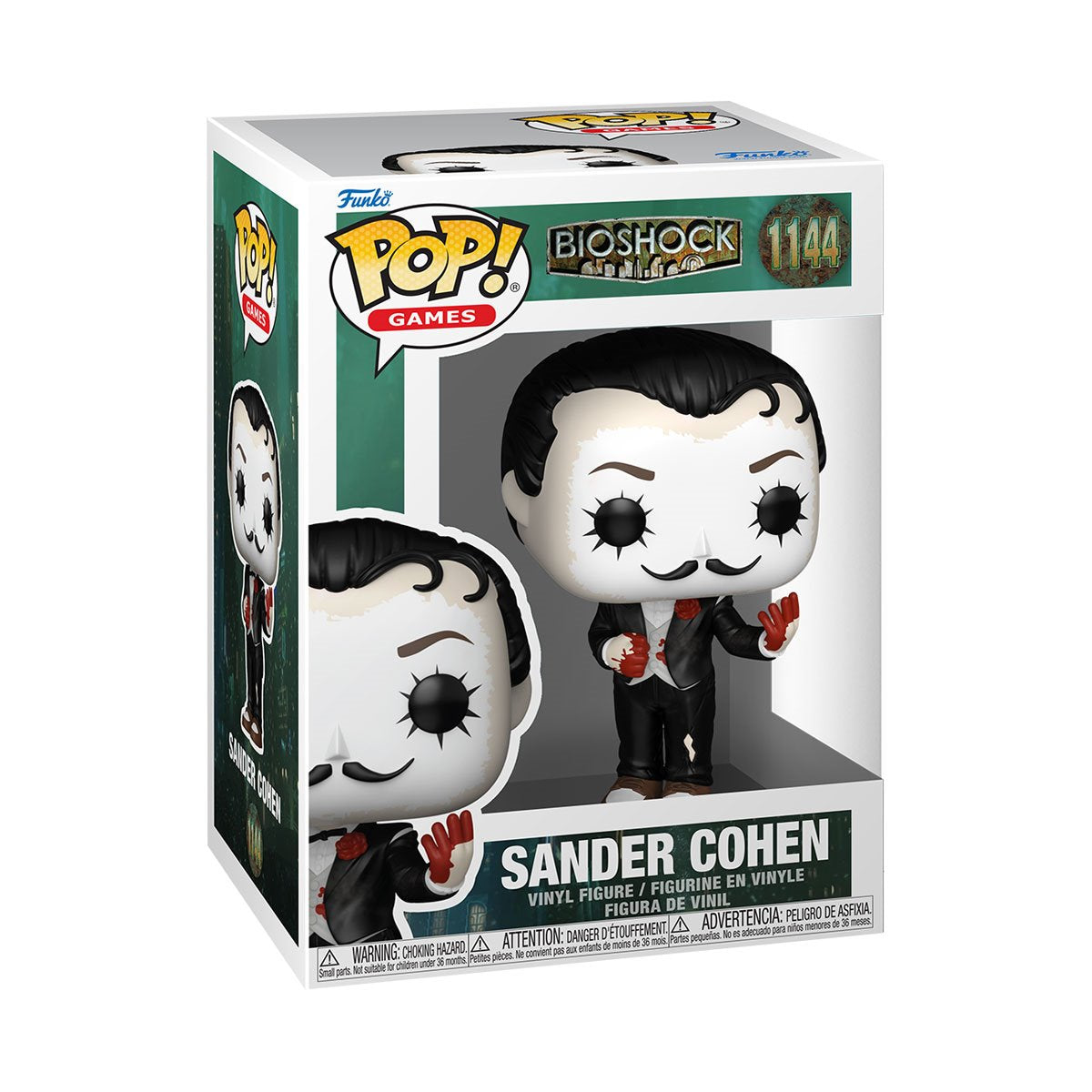 Bioshock Sander Cohen Funko Pop! Vinyl Figure #1144 - Image 2