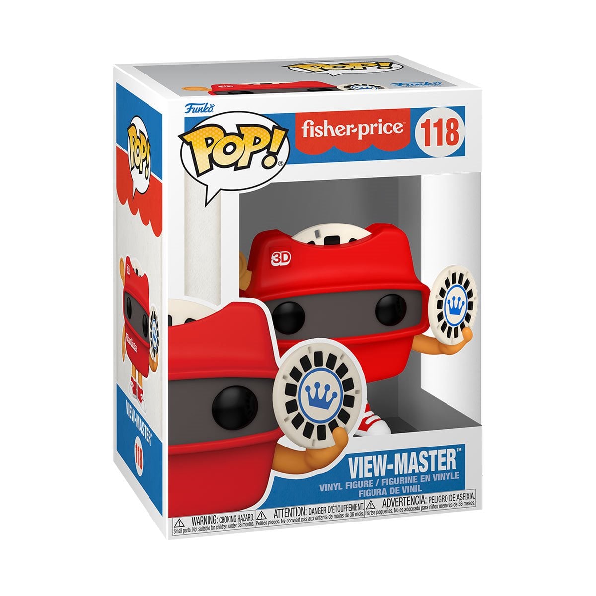 Fisher Price Retro Toy View-Master Funko Pop! Vinyl Figure #118 - Image 2