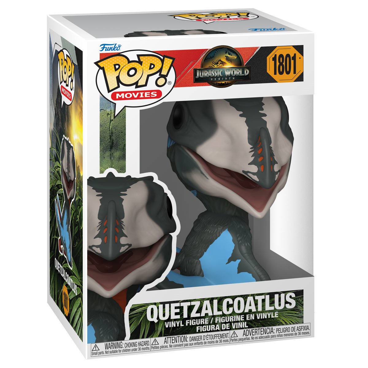 Jurassic World Rebirth Quetzalcoatlus Funko Pop! Vinyl Figure #1801 - Image 2