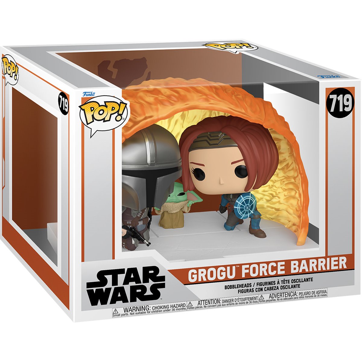 Star Wars: The Mandalorian Grogu Force Barrier Funko Pop! Moment #719 - Image 2