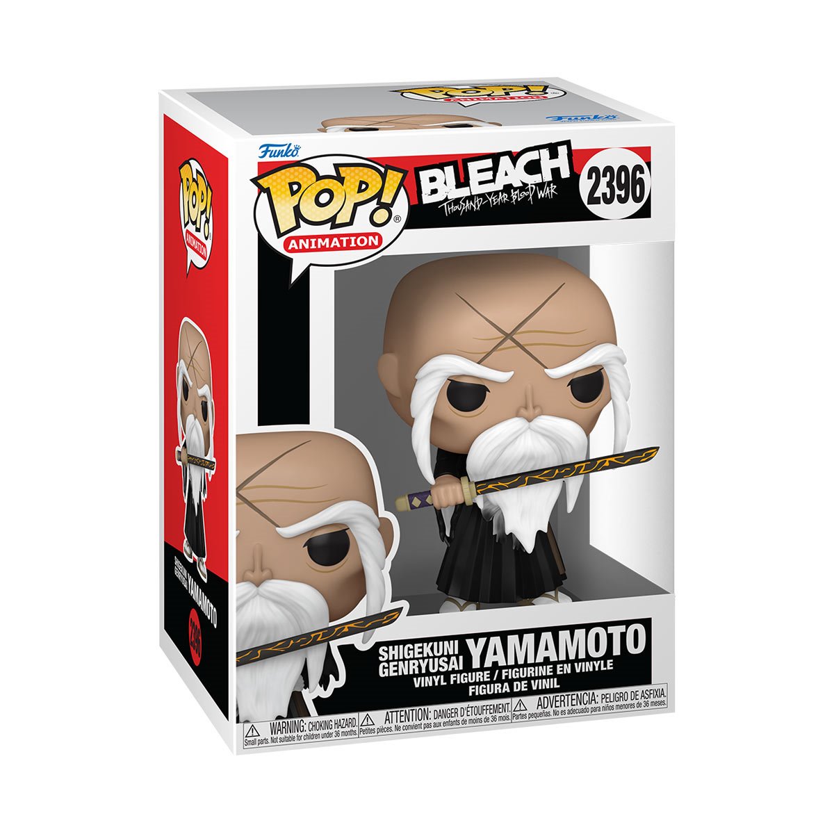 Bleach: Thousand-Year Blood War Shigekuni Genryusai Yamamoto Pop! Vinyl Figure #2396 - Image 2