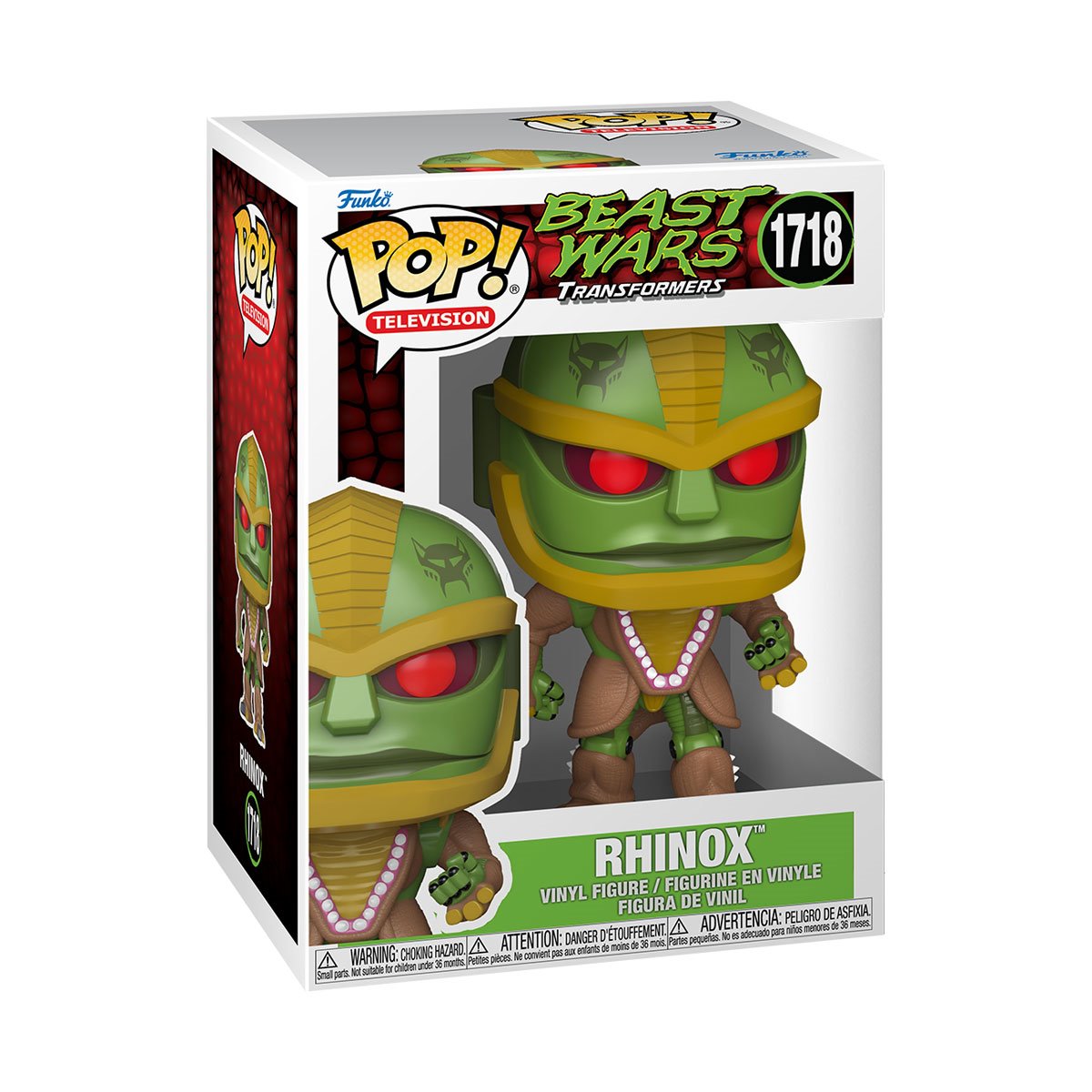 Transformers: Beast Wars Rhinox Funko Pop! Vinyl Figure #1718 - Image 2