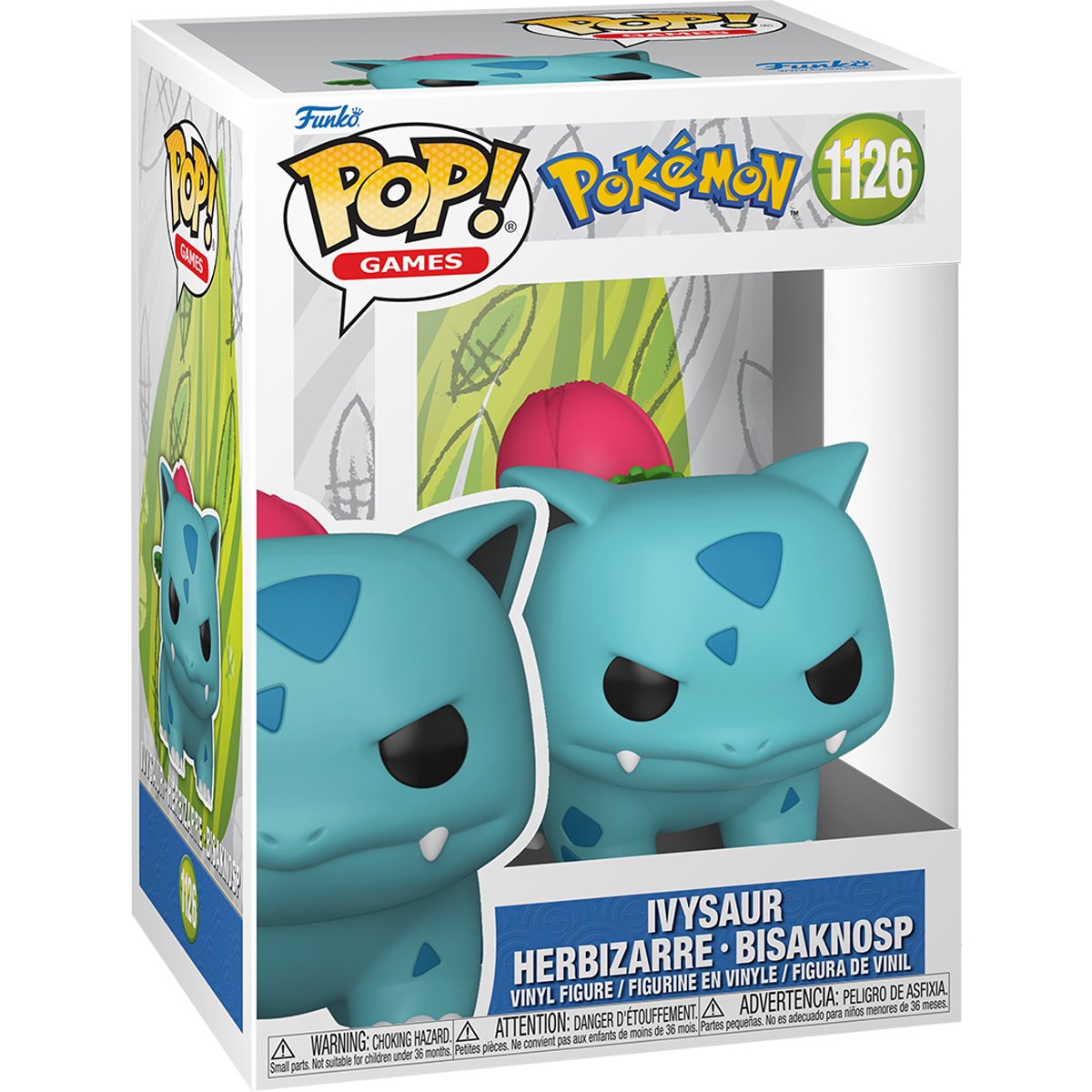 Pokemon Ivysaur Funko Pop! Vinyl Figure #1126 - Image 2
