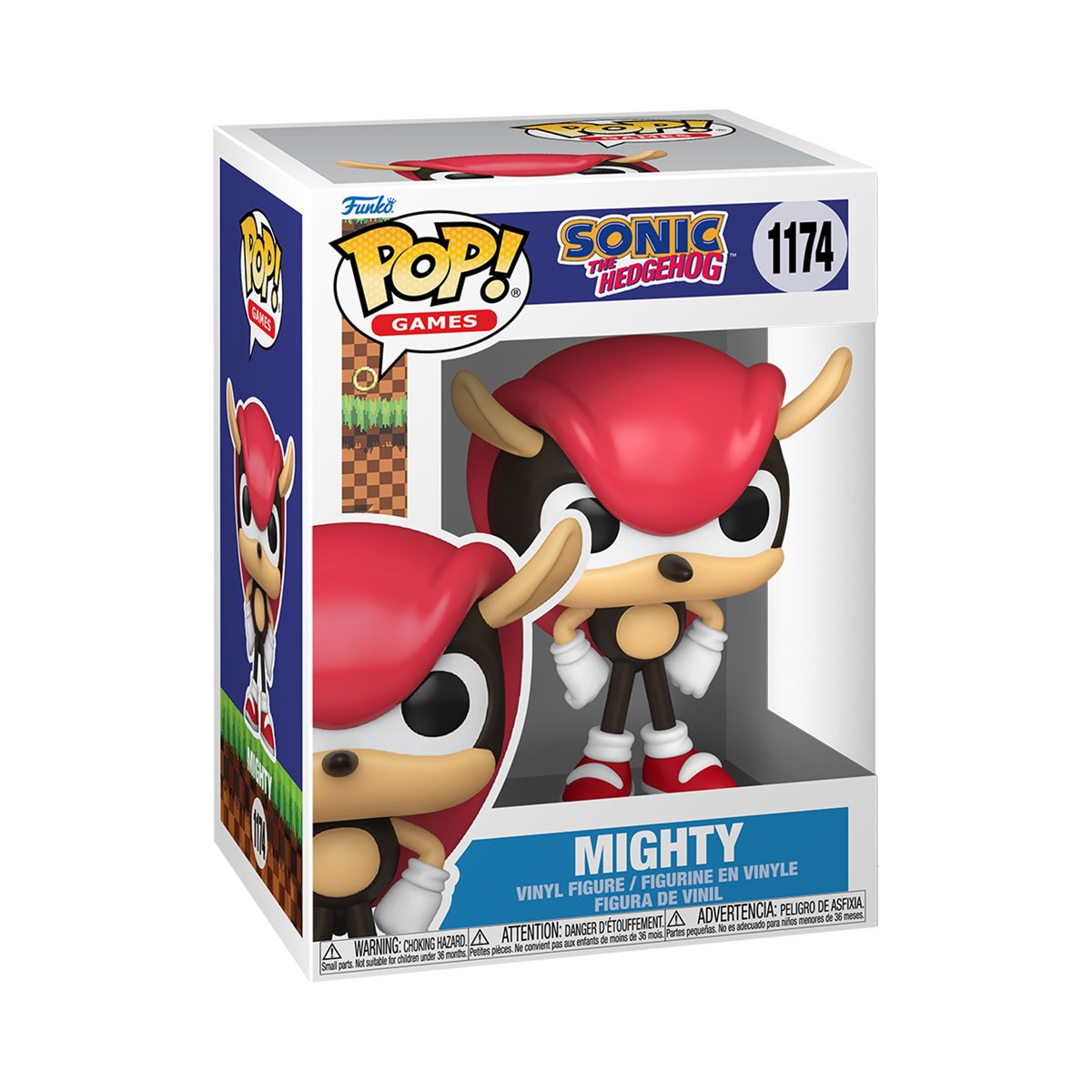 Sonic the Hedgehog Mighty Funko Pop! Vinyl Figure #1174 - Image 2
