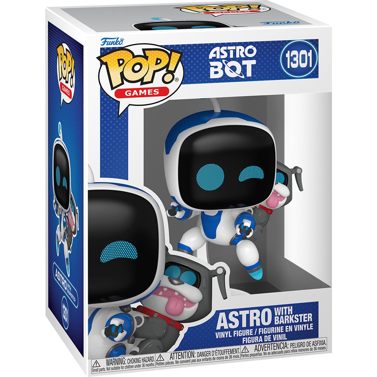 Astro Bot Astro with Barkster Funko Pop! Vinyl Figure #1301 - Image 2