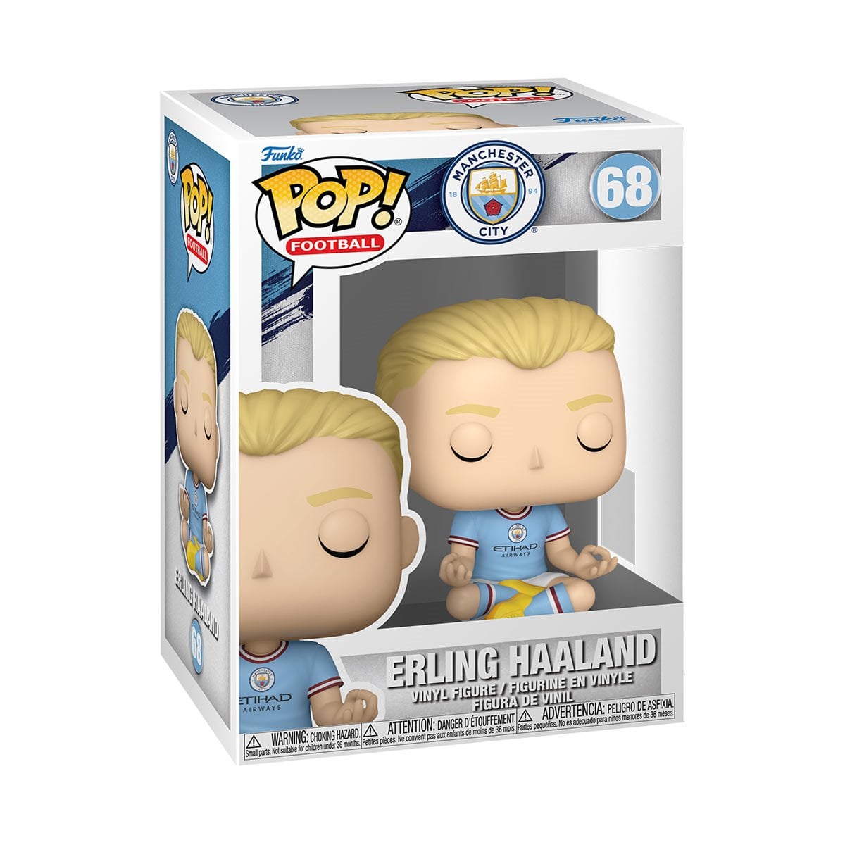 Football Manchester City Erling Haaland Funko Pop! Vinyl Figure #68 - Image 2