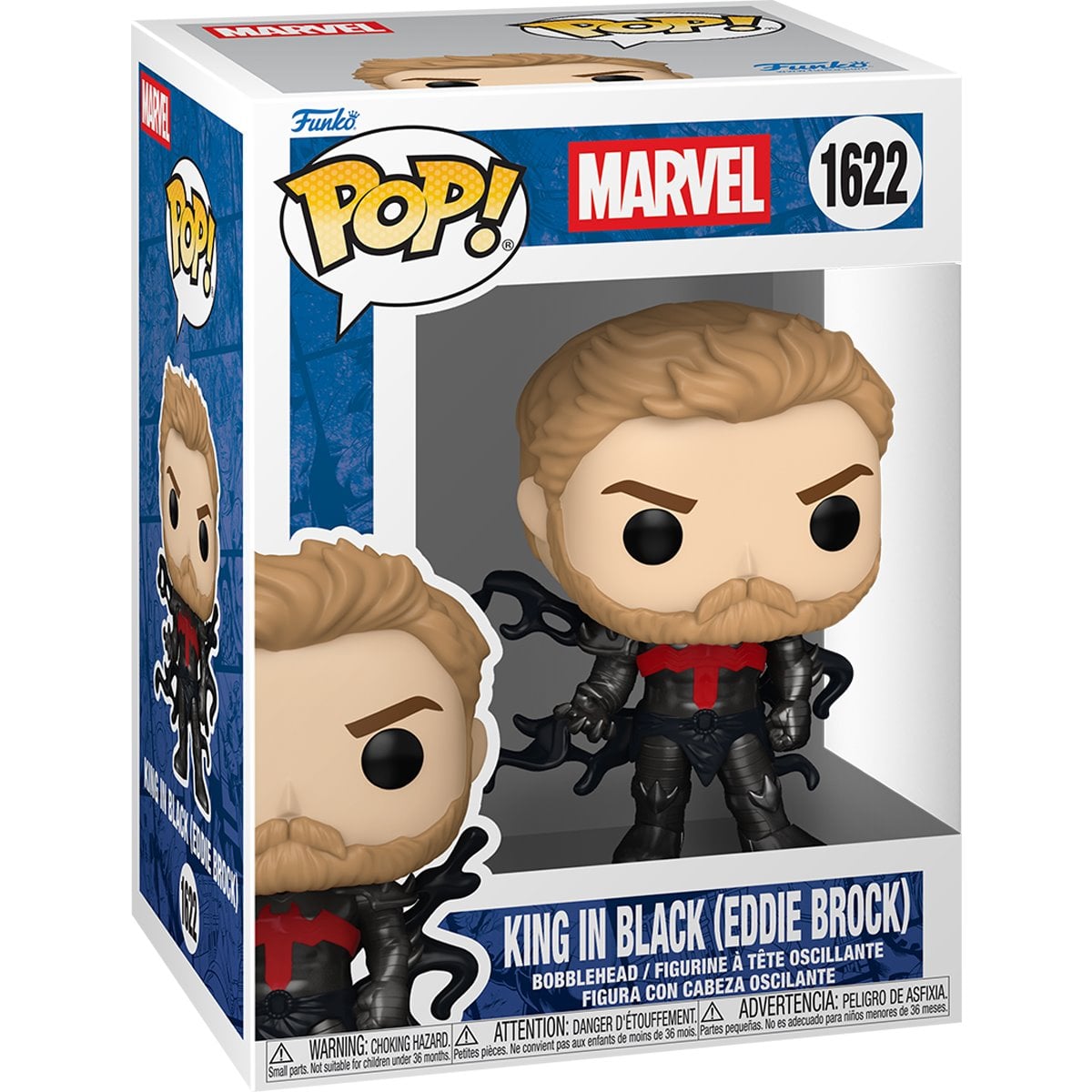Marvel Venom Comics King in Black (Eddie Brock) Funko Pop! Vinyl Figure #1622 - Image 2