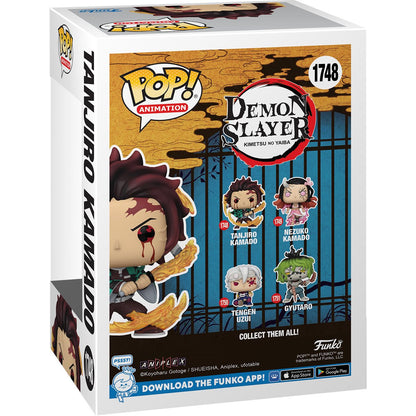 Demon Slayer Tanjiro Kamado (Sun Breathing) Funko Pop! Vinyl Figure #1748 - Image 2