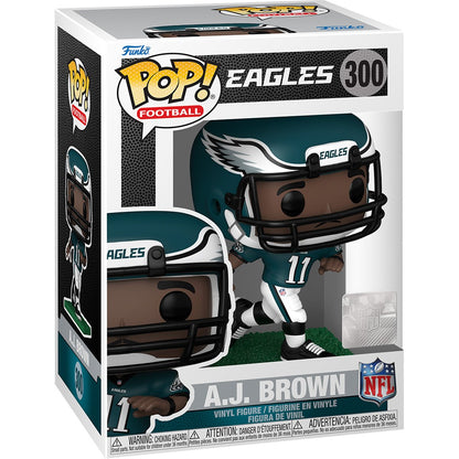 NFL Philadelphia Eagles A.J. Brown (Color) Funko Pop! Vinyl Figure #300 - Image 2