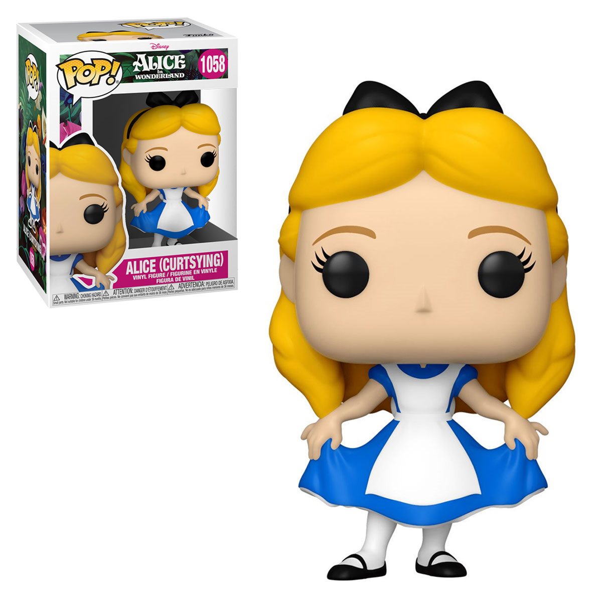 Alice in Wonderland 70th Anniversary Alice Curtsying Funko Pop! Vinyl Figure