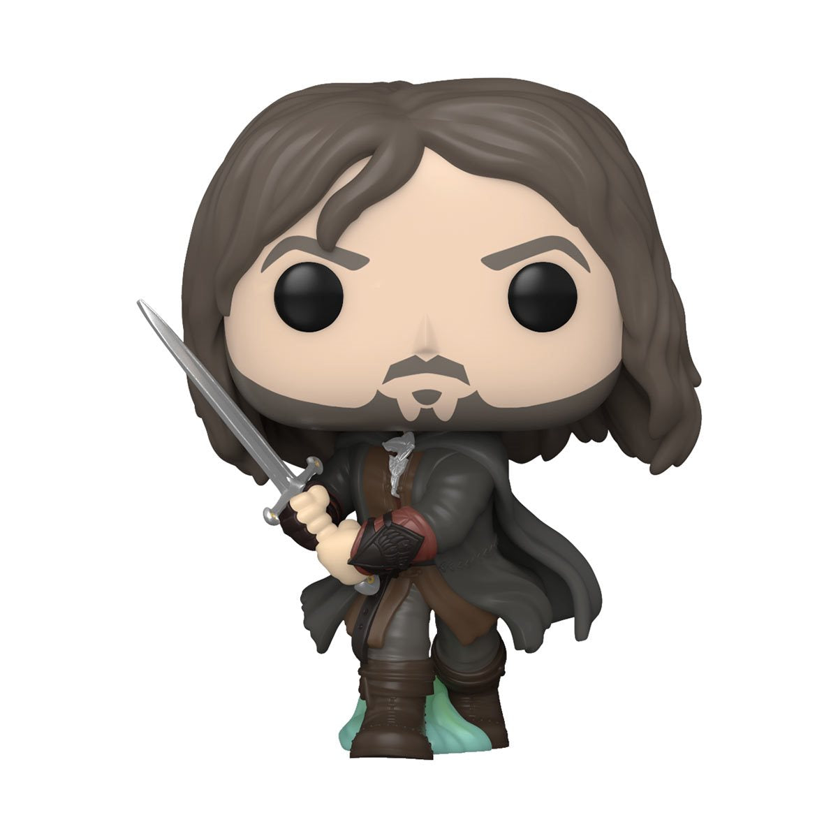 The Lord of the Rings Aragorn (Army of the Dead) Glow-in-the-Dark Funko Pop! Vinyl Figure #1444 - Specialty Series - Image 2