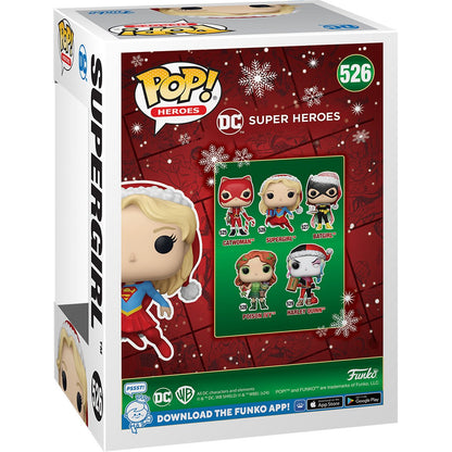 DC Comics Holiday 2024 Supergirl Funko Pop! Vinyl Figure #526 - Image 3