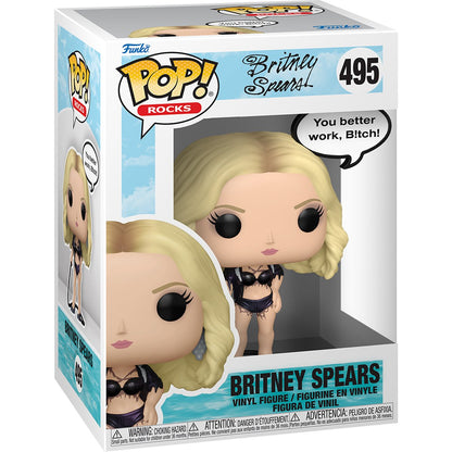 Britney Spears Work B!tch Pop! Sayings Funko Pop! Vinyl Figure #495 - Image 2