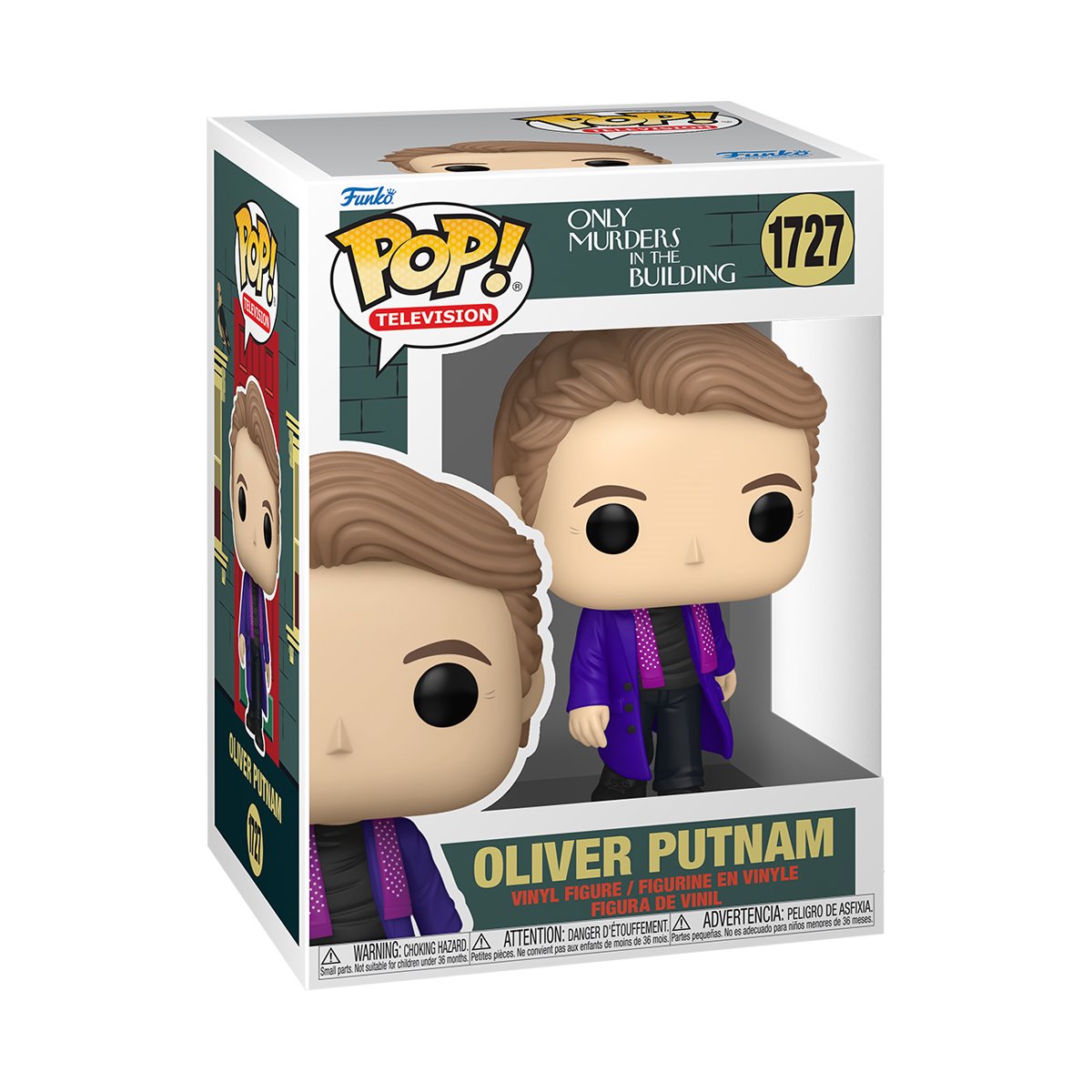 Only Murders in the Building Oliver Putnam Funko Pop! Vinyl Figure #1727 - Image 2
