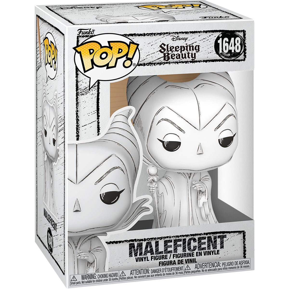 Disney Sketched Sleeping Beauty Maleficent Funko Pop! Vinyl Figure #1648 - Image 2