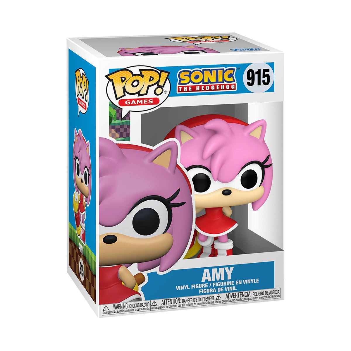 Sonic the Hedgehog Amy Funko Pop! Vinyl Figure #915 - Image 2