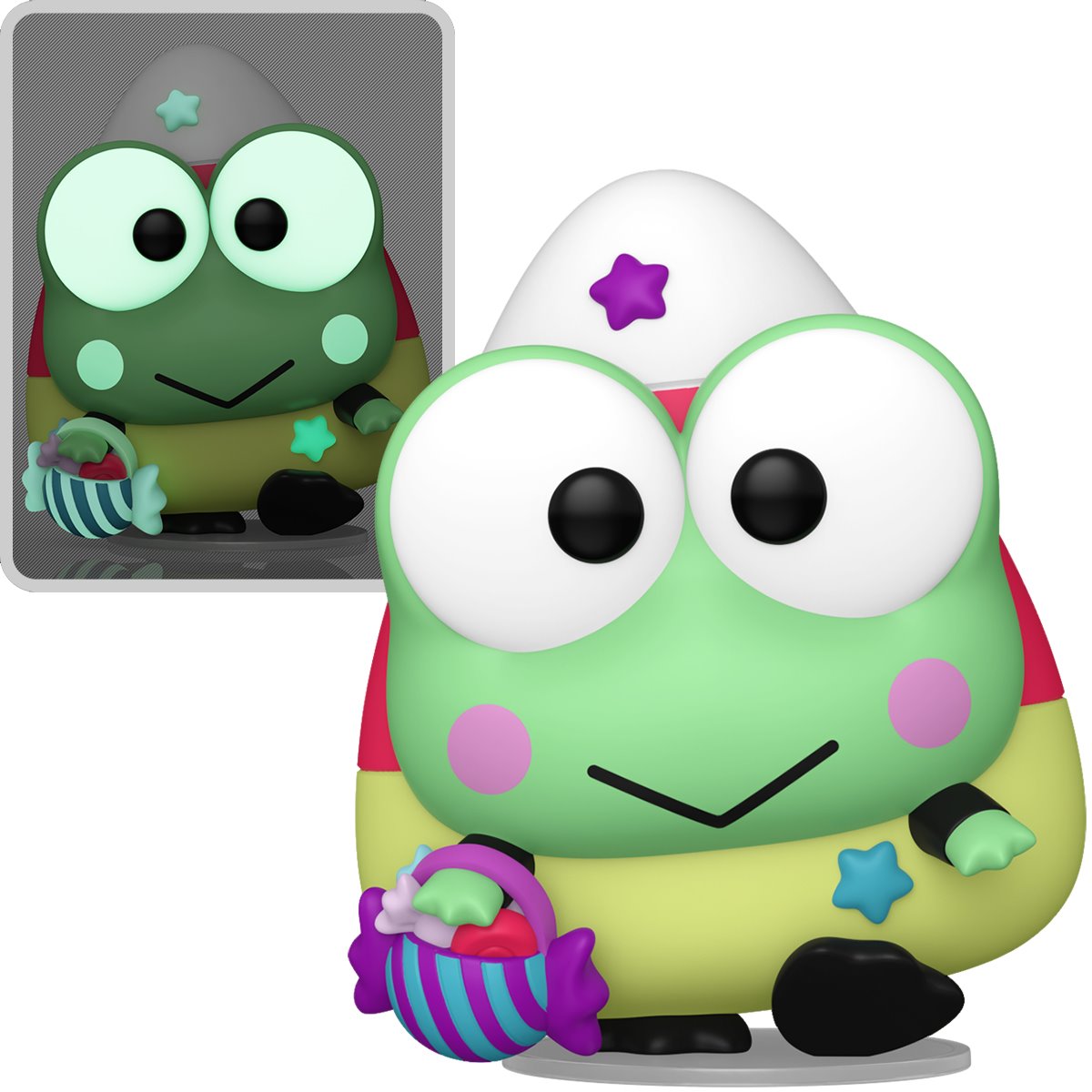 Hello Kitty and Friends Keroppi Spooky Glow-in-the-Dark Funko Pop! Vinyl Figure #157