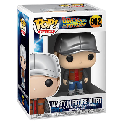Back to the Future Marty in Future Outfit Funko Pop! Vinyl Figure #962 - Image 2