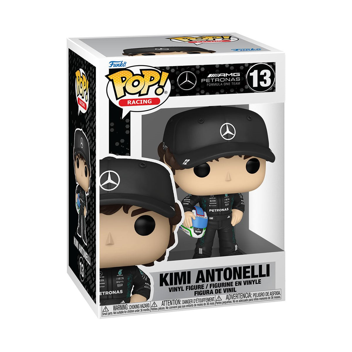 Mercedes-AMG Petronas Kimi Antonelli Formula 1 Funko Pop! Vinyl Figure #13 - Image 2