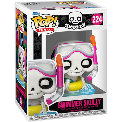 Skeleton Summer Swimmer Skully Funko Pop! Vinyl Figure #224 - Image 2