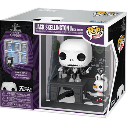 The Nightmare Before Christmas Jack Skellington in Jack's Room Funko Pop! Nook - Image 2