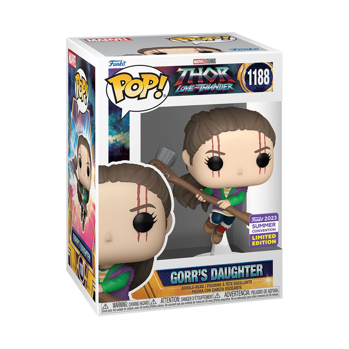 Thor: Love and Thunder Gorr's Daughter Funko Pop! Vinyl Figure #1188 - 2023 Convention Exclusive - Image 5
