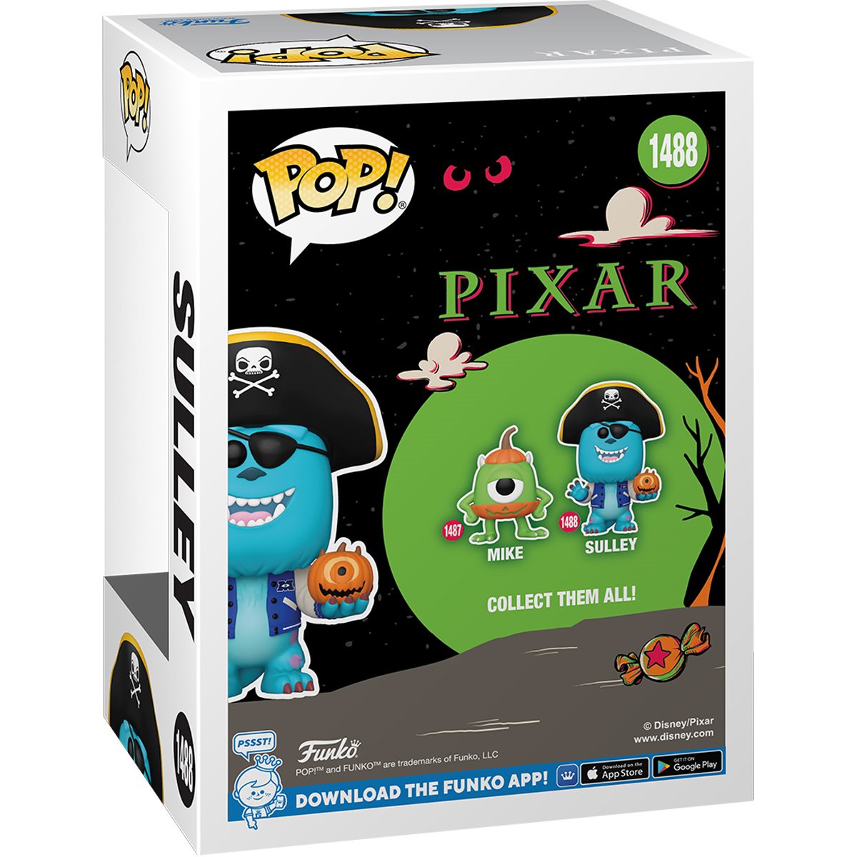 Pixar Halloween Sulley Funko Pop! Vinyl Figure #1488 - Image 5