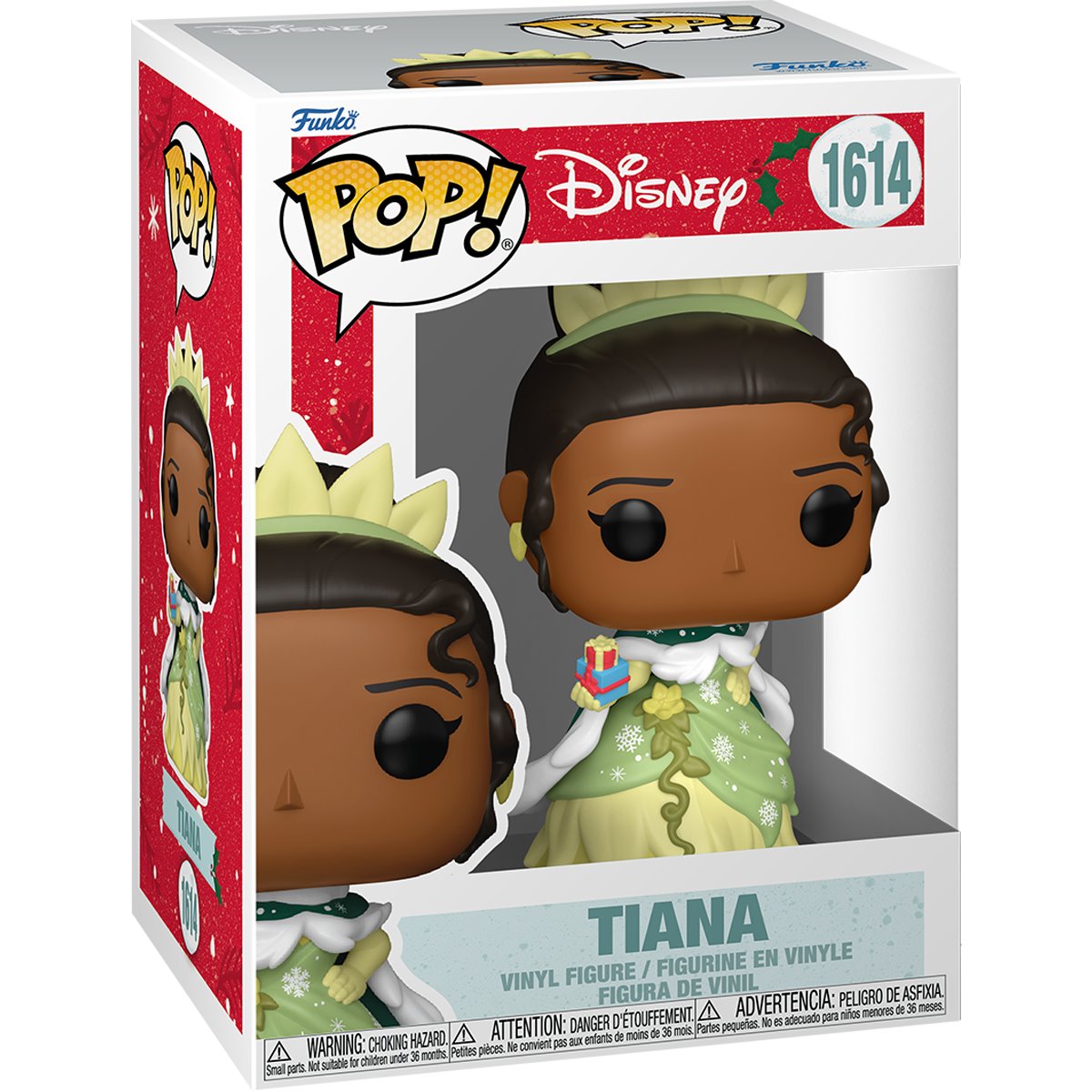 Disney Princess Holiday Tiana Funko Pop! Vinyl Figure #1614 - Image 2