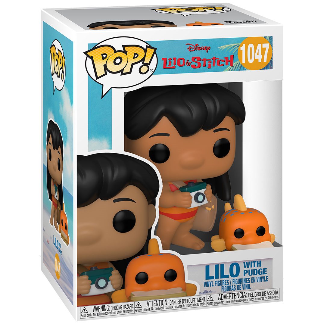 Lilo & Stitch Lilo with Pudge Funko Pop! Vinyl Figure and Buddy #1047 - Image 3