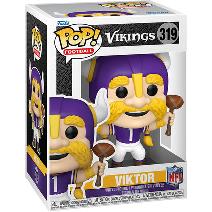 NFL Mascots Vikings Viktor Funko Pop! Vinyl Figure #319 - Image 2