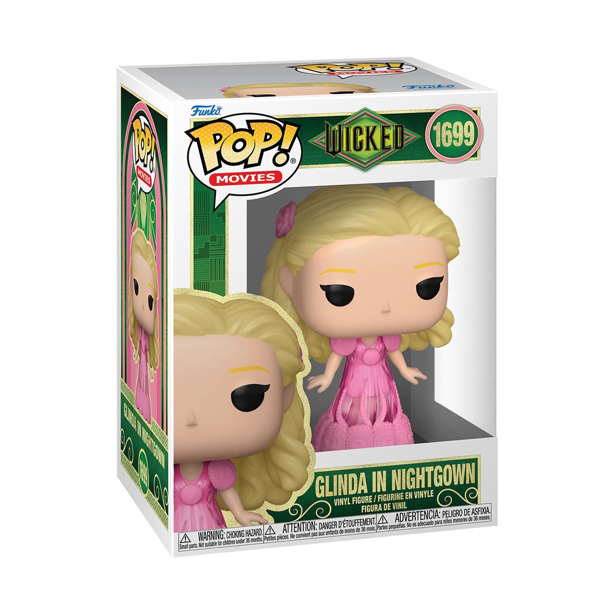Wicked Part 1 Glinda in Nightgown Funko Pop! Vinyl Figure #1699 - Image 2