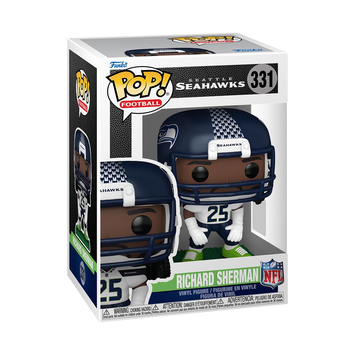 NFL Legends Richard Sherman (Seahawks) Funko Pop! Vinyl Figure #331 - Image 2
